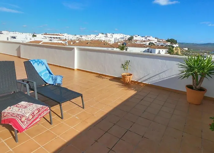 Terraza Trafalgar Tipo Penthouse Con Enorme Terraza Y Vistas Al Mar شقة