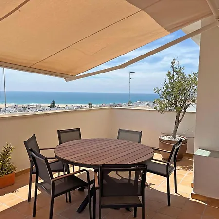 Apartman Terraza Trafalgar Tipo Penthouse Con Enorme Terraza Y Vistas Al Mar Conil de la Frontera