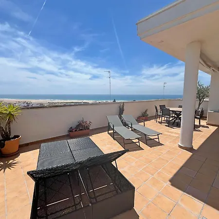 Terraza Trafalgar Tipo Penthouse Con Enorme Terraza Y Vistas Al Mar Apartman