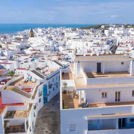 Terraza Trafalgar Tipo Penthouse Con Enorme Terraza Y Vistas Al Mar * Conil de la Frontera